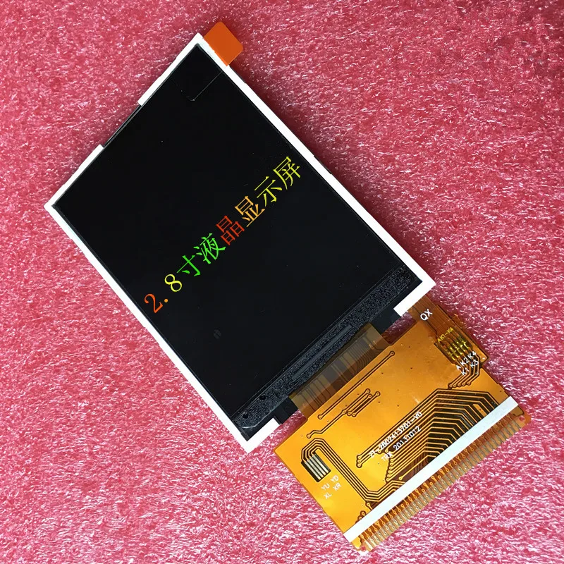 

NoEnName_Null 2.8 inch TFT LCD 37pin display panel MCU 8bit 16bit ILI9341 drive screen