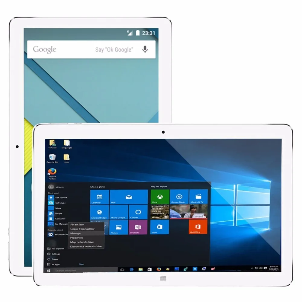Teclast tbook 16 мощность планшет 11.6 дюймов 8 ГБ 64 двойной OS таблетки ПК процессор Intel Cherry