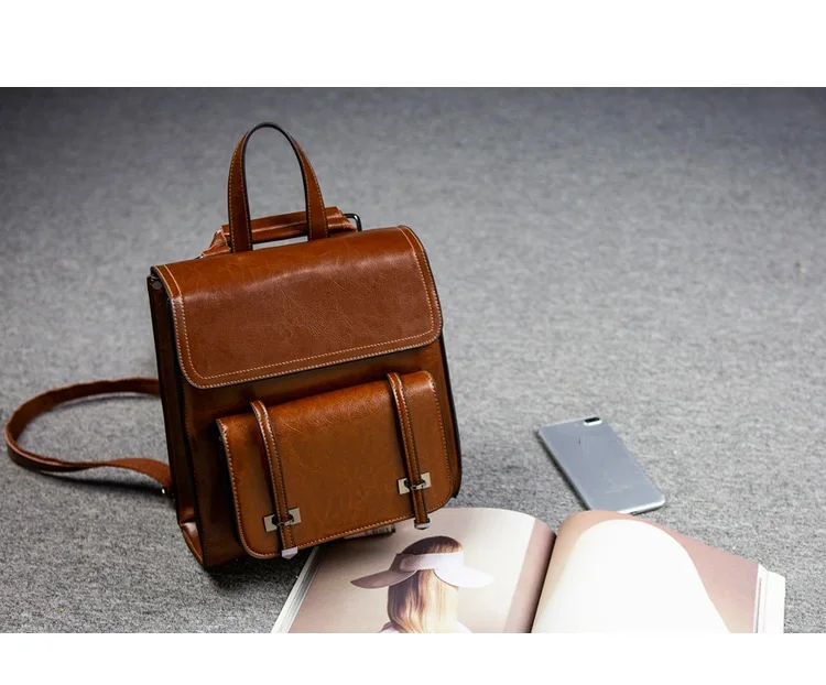 women backpack genuine leather (13)