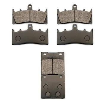 

1 The set(2 front + 1 rear)(6PCS)BRAKE PADS Set Case for KAWASAKI NINJA ZX750 ZR1100 ZX12 ZR ZX ZRX ZX1200 High Quality