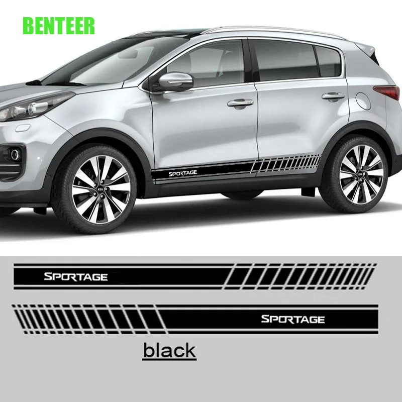 Автомобильные боковые наклейки для KIA Sportage 2 шт. | Автомобили и мотоциклы