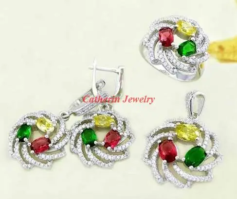 Free Shipping New Arrival 925 Sterling Silver Wedding Jewelry Set Fashion Lady Good Quality Accessories | Украшения и аксессуары