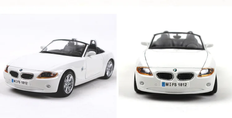 Bburago 1:24 Литой Сплав гоночный автомобиль модель игрушки для BMW Z4 Коллекция спортивных Металлический Игрушечный Автомобиль для мальчиков подарок с Оригинальная коробка