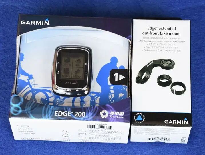 Garmin Edge 200 Велосипедный компьютер с поддержкой gps держатель дорожный/MTB велосипедный руль Garmin Edge 500 510 810 спидометр - Цвет: Edge 200 and Mount