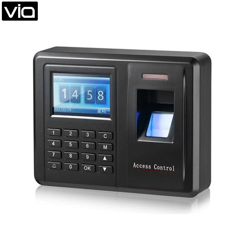 

F5 Direct Factory TCP/IP,RFID keypad Fingerprint Access Network Biometric TCP/IP T&A System Fingerprint Scanner Connected By USB