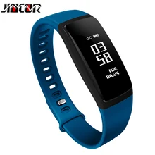 Jincor умный Браслет V07 SmartBand шагомер наручные часы измерять кровяное давление фитнес-трекер Bluetooth трекер фитнес-браслет