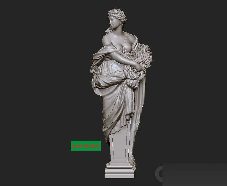 New model 3D for cnc or printers in STL file format Western Sculpture Model Autumn | Инструменты