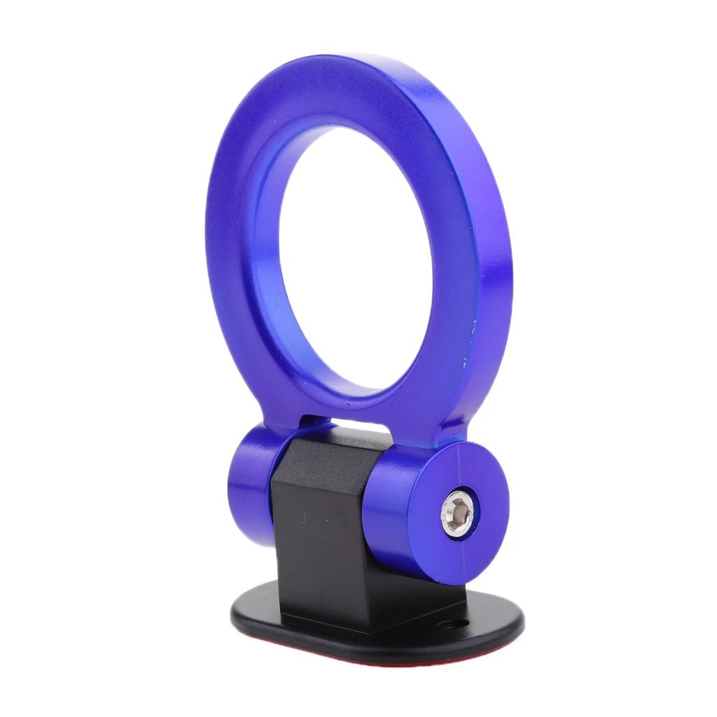 Racing Tow Hook Ring for Car SUV Front Rear Bumper Decoration ONLY ABS Plastic Apply Onto Bumper