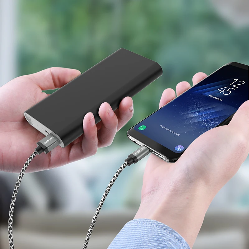 Suntaiho USB C type C кабель 3 м 5A Быстрая зарядка для samsung galaxy s9 s10 кабель синхронизации для huawei P10 Pro p30 mi A2 6T нейлоновая оплетка