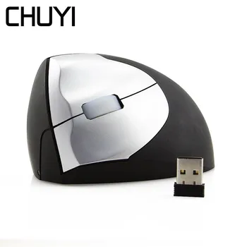 

Wireless Vertical Mouse Left Hand Ergonomic Optical Mice Computer Gaming Mouse 1600 DPI USB Mause With Mouse Pad For PC Laptop