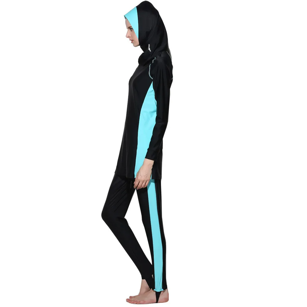 Большие размеры мусульманские купальники для женщин полное покрытие ислам высокого качества арабский купальник пляжная одежда Арабская одежда