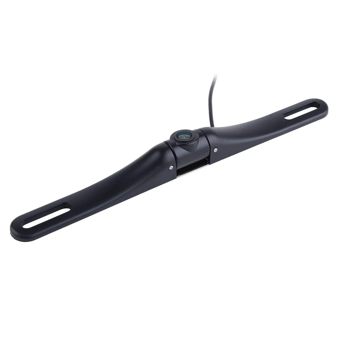 

170 Degree License Plate Mount Rear View Backup Camera with Night Vision BDRG Black 12V