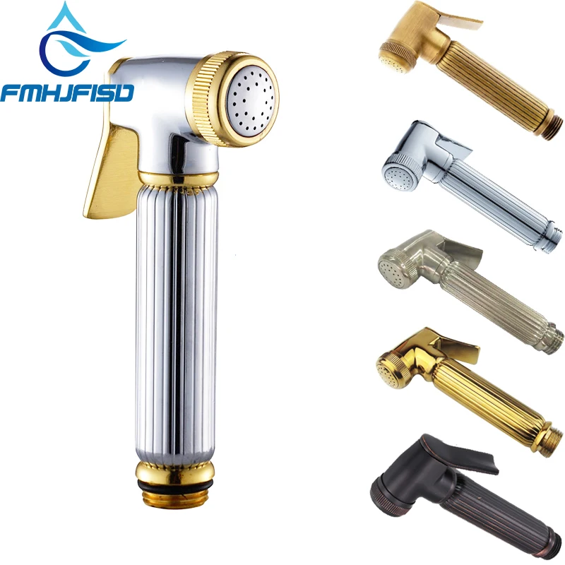 

Chrome Kitchen Faucet Sprayer Hand Faucet Hand Held Sprayer Gun Toilet Shower Head Bidet Sprayer Head for Kitchen Bathroom