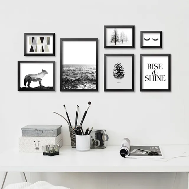 moderno negro blanco impresin minimalista de la lona de arte pinturas de arte abstracto cuadros - Cuadros En Blanco Y Negro moderno negro blanco impresin minimalista de la lona de arte pinturas de arte abstracto cuadros - Cuadros En Blanco Y Negro