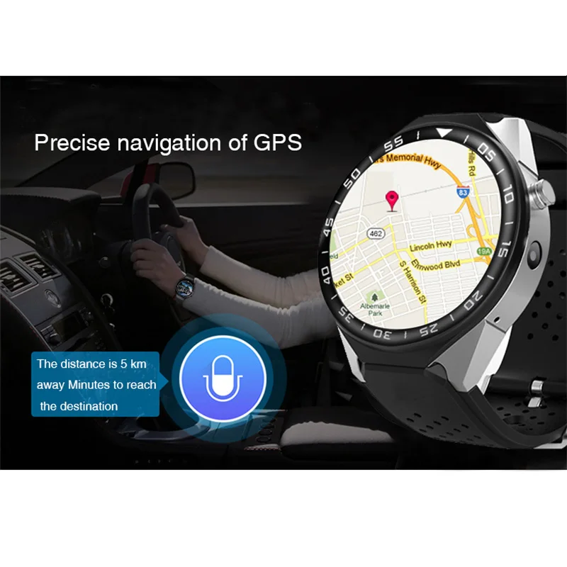 Смарт часы для мужчин и женщин Bluetooth телефон GPS пульсометр шагомер камера Whatsapp Skype