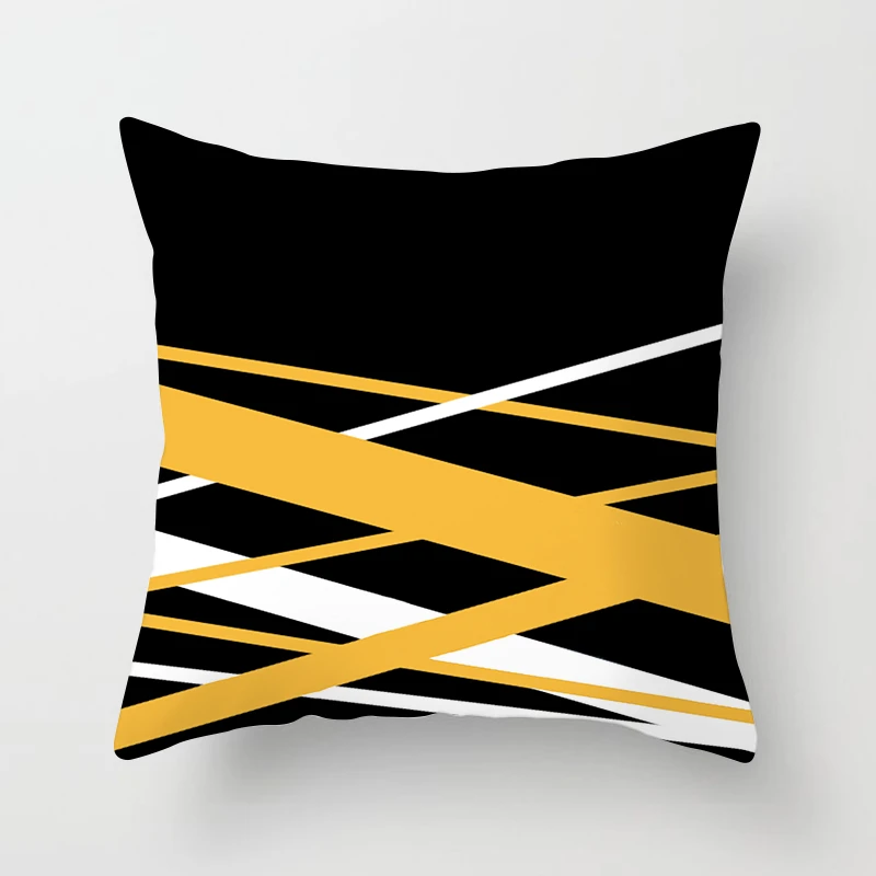

Fuwatacchi Living Room Cushion Cover Geometric Printed Nordic Style Pillow Cover Sofa Home Decor Wedding Decoration Pillow Case