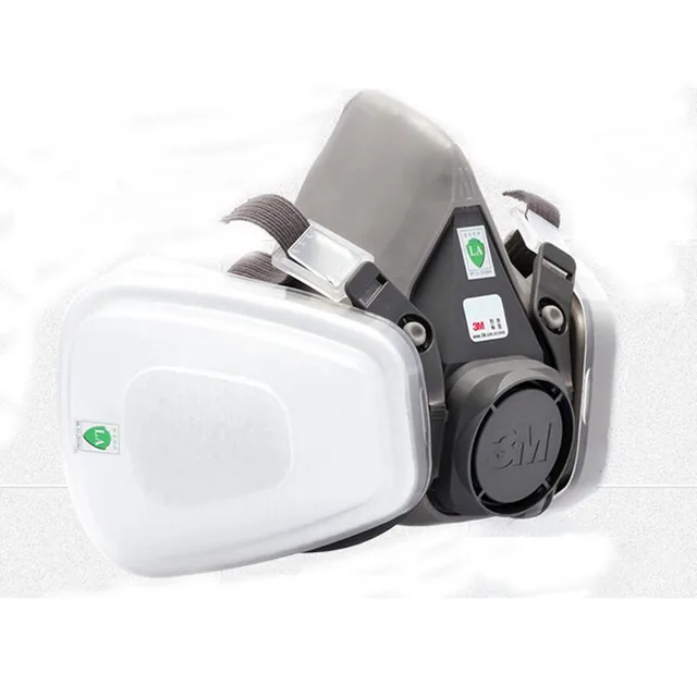 9 In 1 3M 6200 Industry Half Face Paint Spray Gas Mask Respirator Protective Safety Work Dust Proof Respirator Mask With Filter