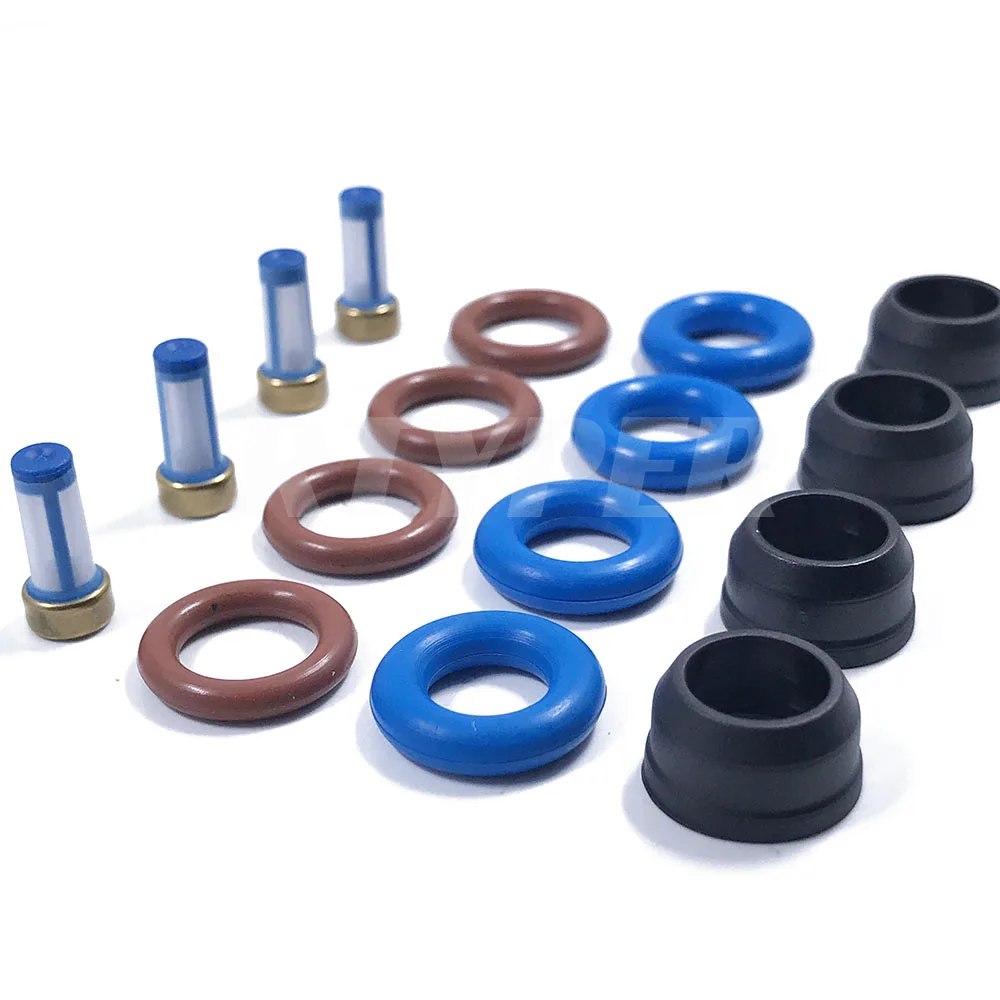 4Sets 96334808 25166922 25323972 25173828 Fuel Injector Repair Kits for GM Isuzu Forenza Breno 3.2 3.5 V6