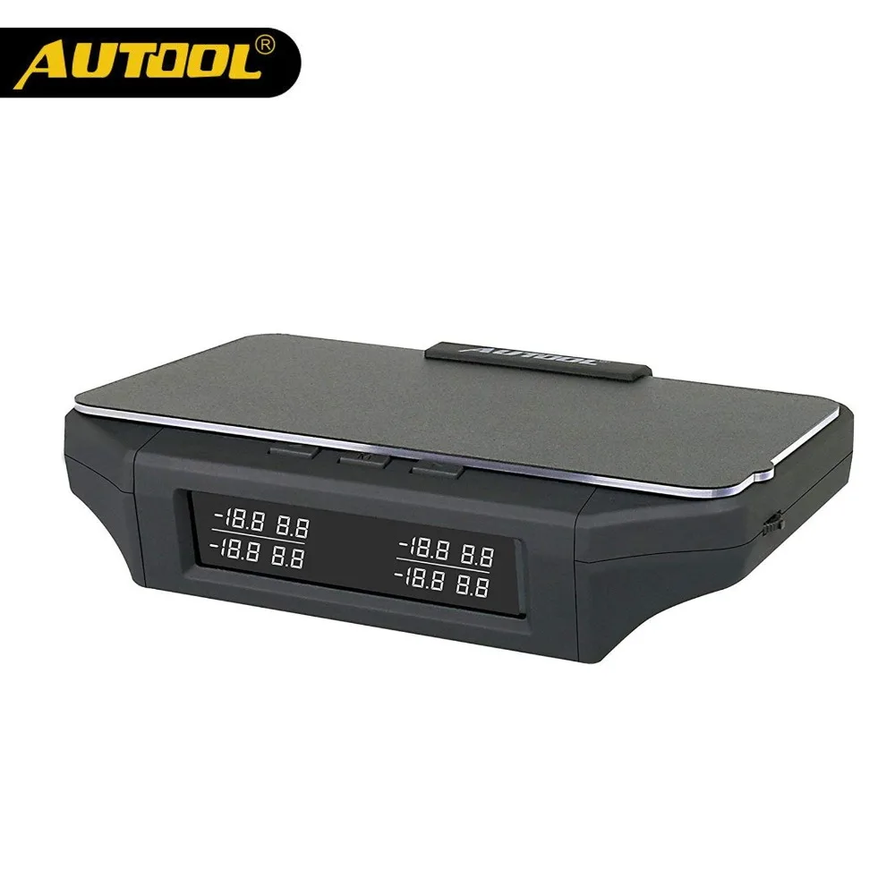 AUTOOL X360 Car TPMS HUD Head Up Display Tire Pressure Monitoring Sensor Thermometer OBD2 3IN 1