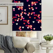 MOMO Рождество роллер шторы, затемнения дизайн окна жалюзи живопись шторы рулонные шторы тканевые на заказ размер PRB set41-44