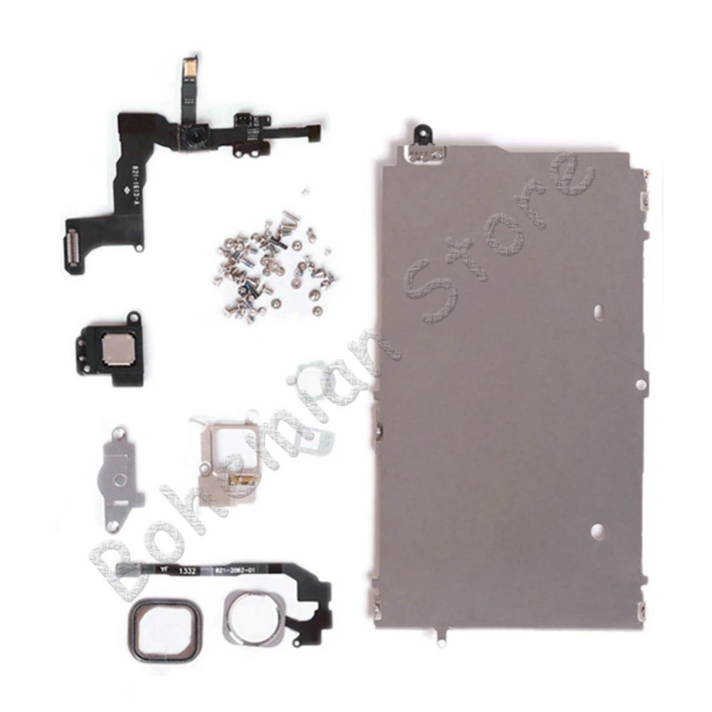 

LCD Display Screen Metal Small Protect Cover For iPhone 5 5s 5c SE Front Camera Home Button Ear Speaker Flex