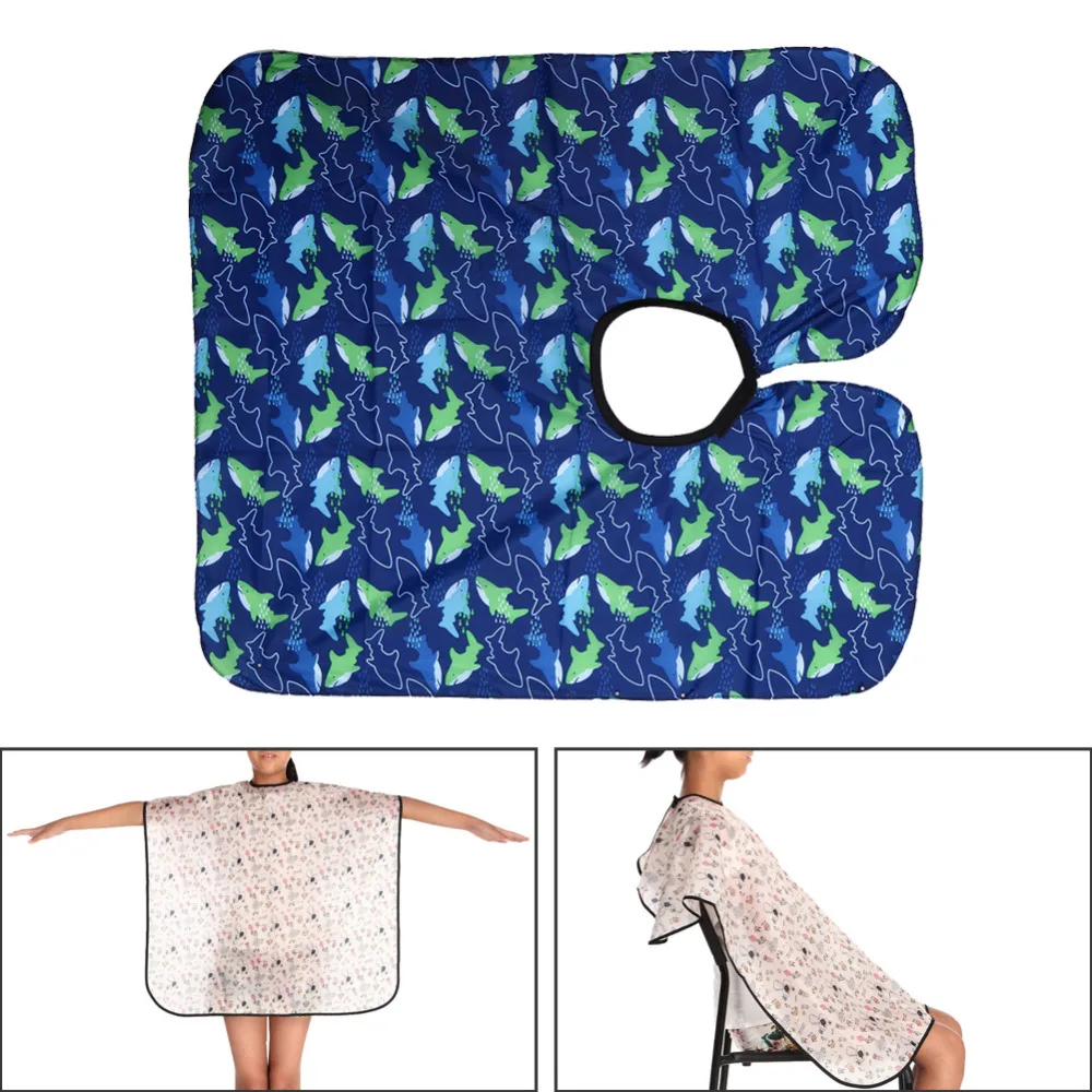 

1PC Salon Hairdressing Apron Wrap Black Hair Cutting Gown Cape For Hair Styling Cloth Hairdressing Hairdresser Apron