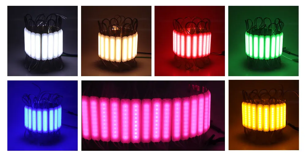 Впрыска Светодиодный модуль DC12V водостойкая реклама светодиодный светодиодные модули красочная светодиодная подсветка канал письмо свет