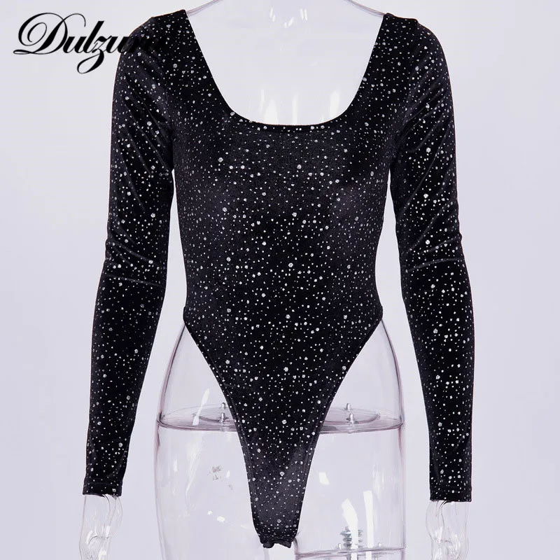 Dulzura для женщин средства ухода за кожей костюм bling backness черный 2018 зима Рождество