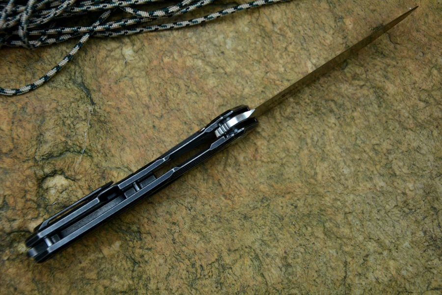 Нож twosun TS28 D2 лезвие раза TitaniumHandle с отверстием охотничий нож выживания EDC инструмент для коллекции