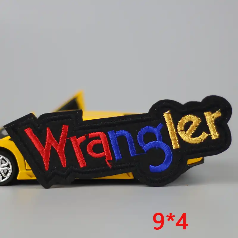 wrangler iron on patches