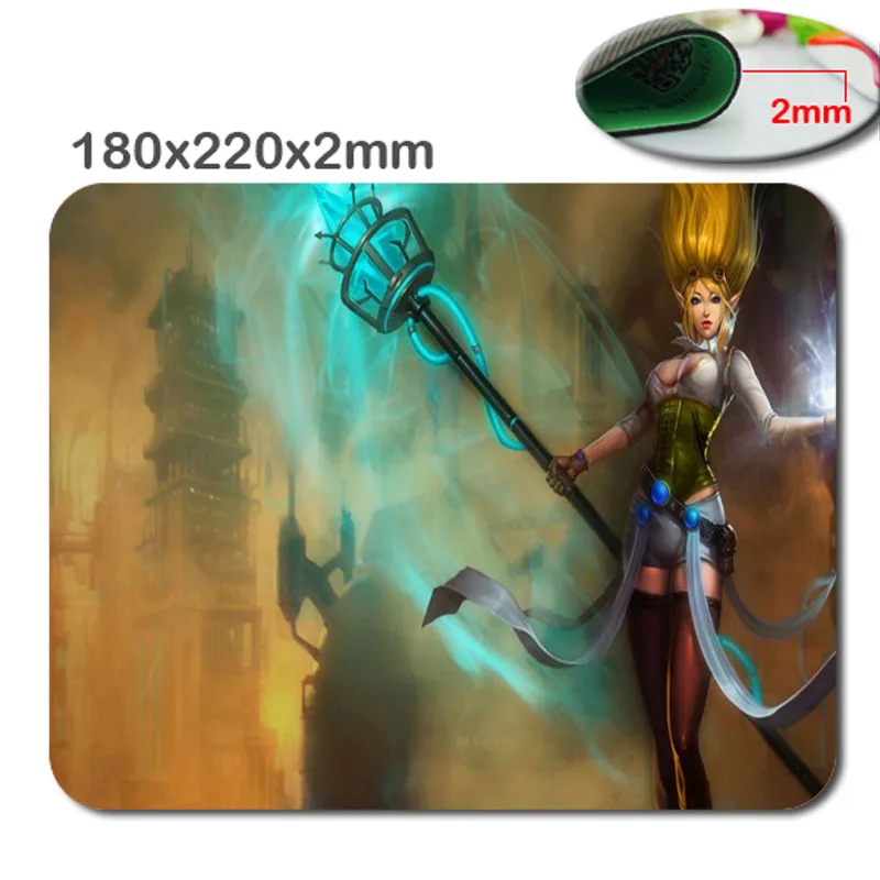 220mm*180mm*2mm League of legends 3D print gaming pad mouse notbook