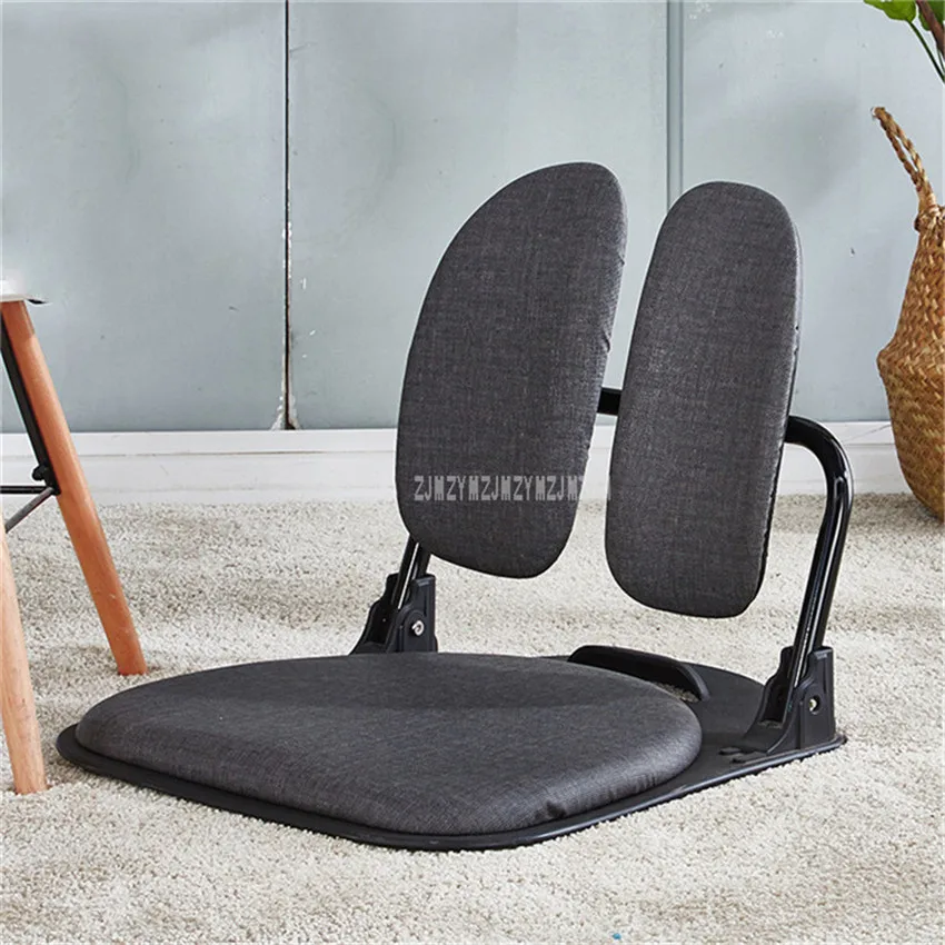 

Floor Folding Living Room Chairs Single Soft Seat Sitting Backrest Ergonomic Design Armless Computer Legless Chair Furniture