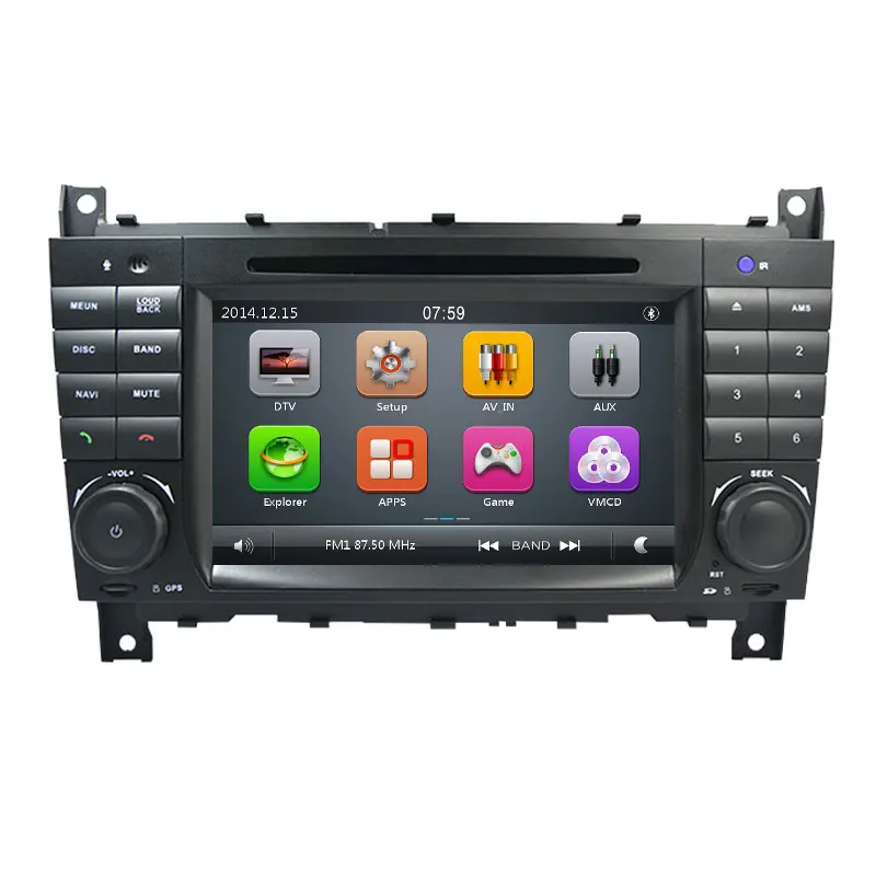 Excellent Xonrich Car DVD Player 2 Din GPS Autoradio For Mercedes/Benz/Sprinter/Vito/Viano/W203/W209/A180/W906/W311A-class 1