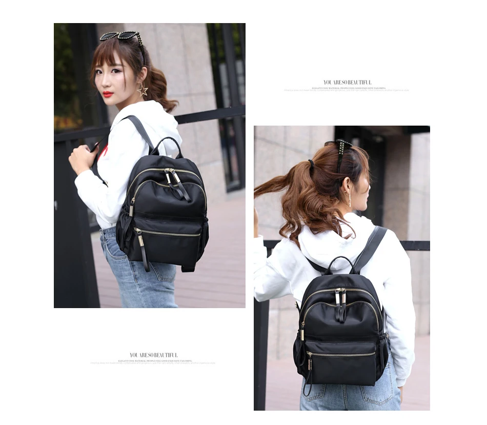 pacote coreano senhoras mochila casual sacos de
