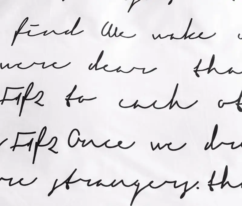  Duvet Cover Sets Russia USA Europe Size White and Black Bedding sets King Quilt cover set Bed Cover