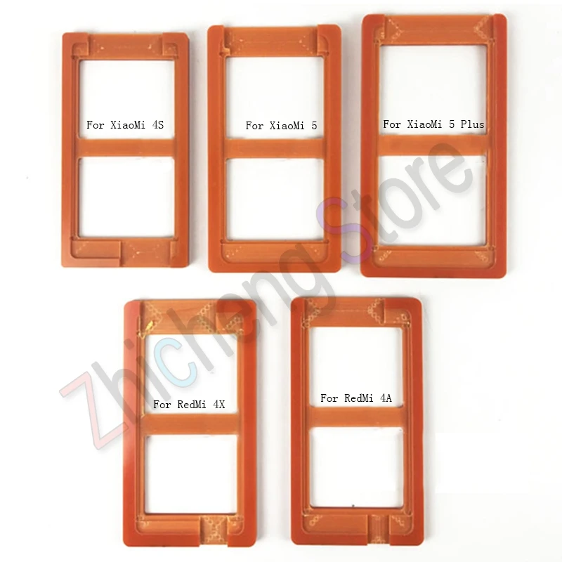 

For XiaoMi 2 3 4 4C 4S 5 5C 5X 5S 6 Plus Max Note LCD Screen Glass Display UV OCA Glue Mould Mold Housing case Phone Parts