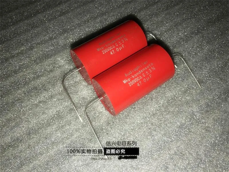 Audiophiler-MKP-kondensotor 250V 47UF 3% Axial Poleless Film Frequency Separation Capacitance | Электроника