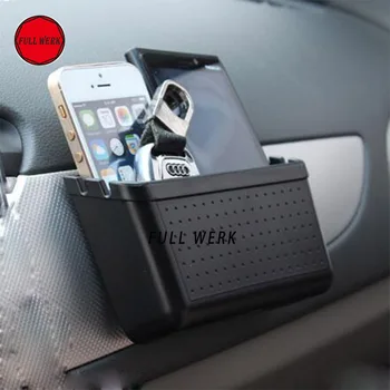 

1 pc Universal Car Dashboard Storage Organizer String Bag Box Container Pocket for Phone Glasses Accessories Car Styling
