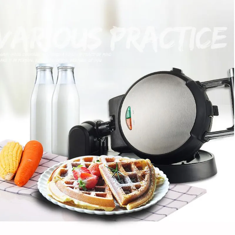 EU/AU/UK/US 220V Electric Automatic Waffle Maker Machine Household