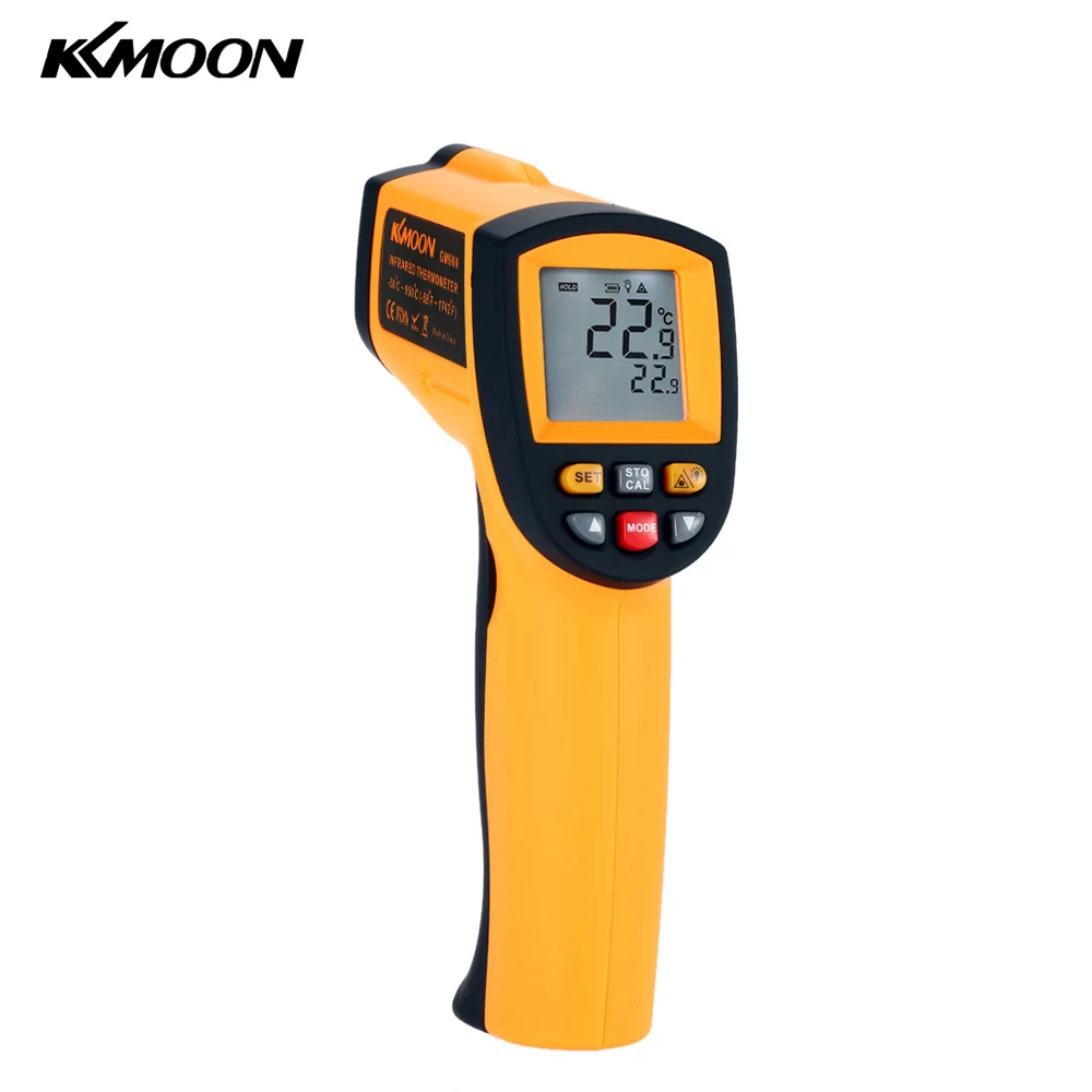 

-50 to 900C Pyrometer IR digital Infrared Thermometer Non-Contact Temperature Laser Tester range