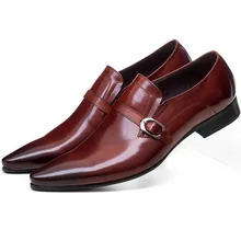 Large size EUR46 brown tan black summer loafers mens dress shoes genuine leather business shoes mens