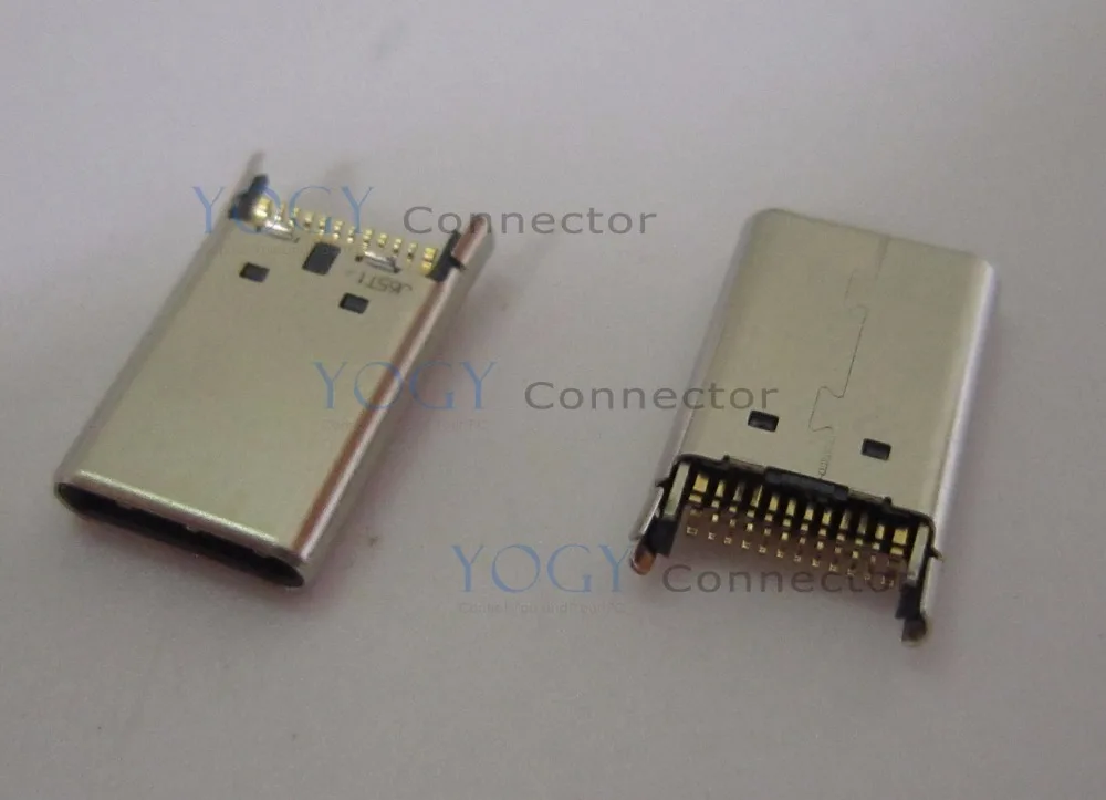 

10pcs 24pin male usb3.1 connector fit for mobile phone, tablet data cable type-c usb plug