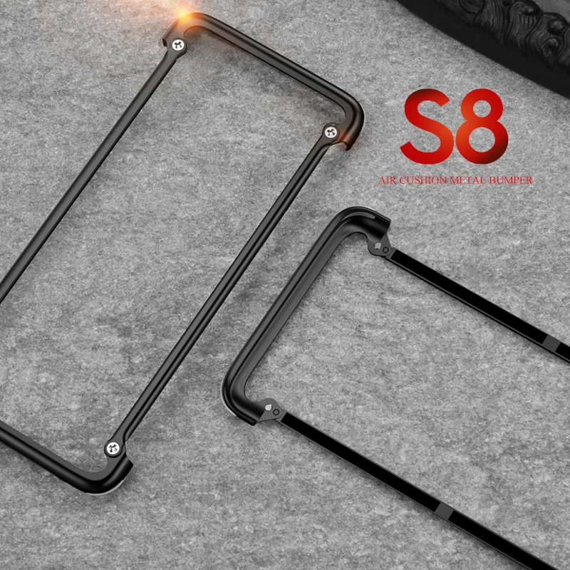 OATSBASF водителя металлический корпус для Samsung Galaxy S8 личности основа плюс S9 бампер