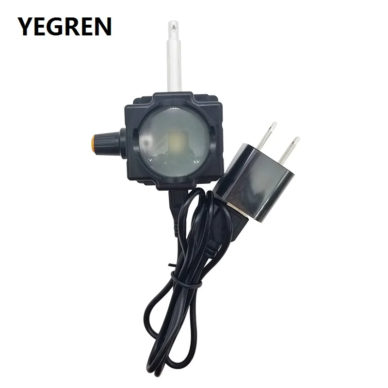 

Rechargeable USB LED Lamp Biological Microscope Bottom Light Source Brightness Adjustable Supplement Illumination 110V-240V