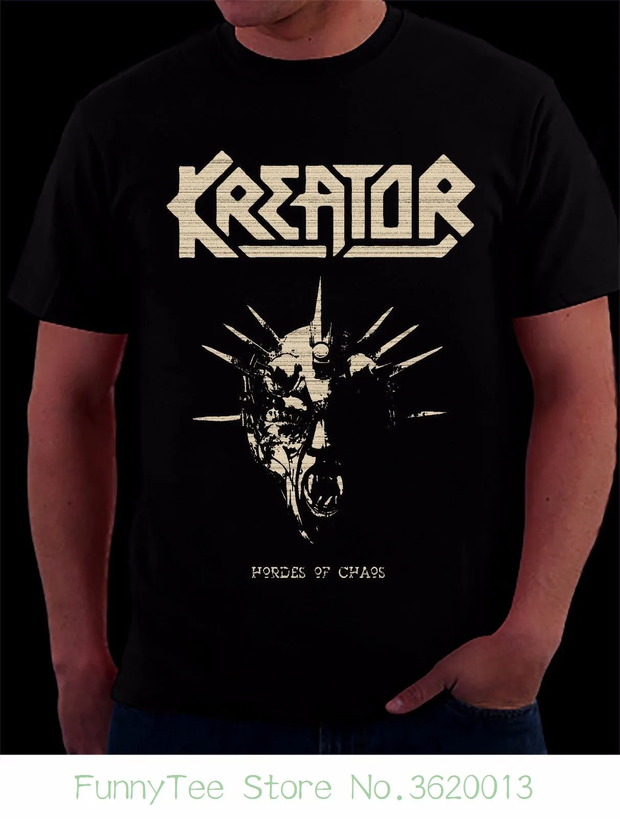 Men's Shirts  Tops NEW T-SHIRT MEN'S-DTG PRINTED TEE SIZE-S/7XL KREATOR  Extreme Aggression Men's T-Shirts