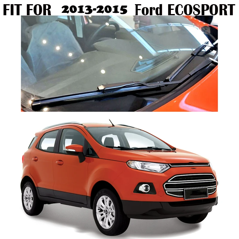 Misima щетки стеклоочистителя ветрового стекла для Ford Ecosport 2013 стеклоочиститель передний стеклоочиститель Bracketless 2" 16"