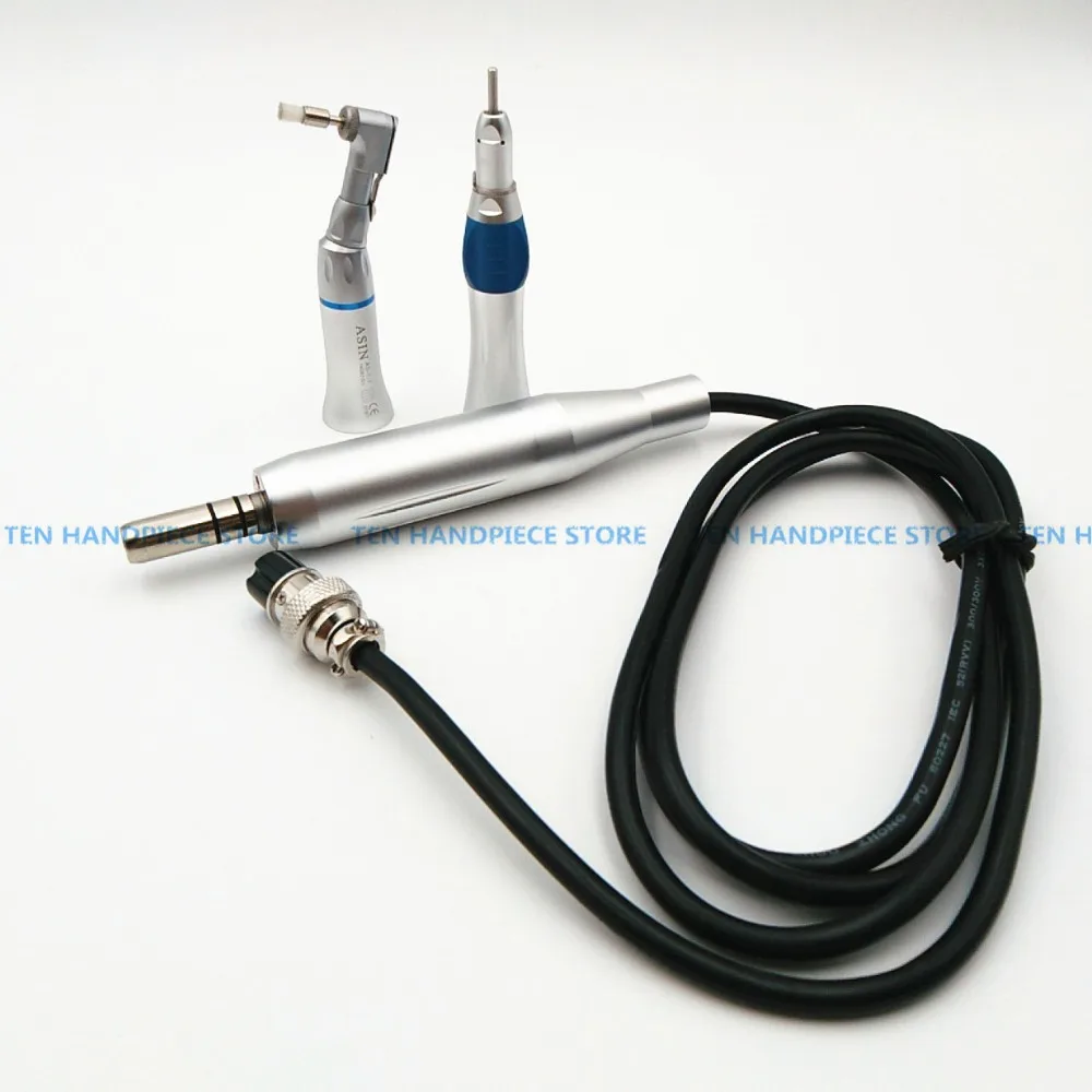 Equipamento de Laboratório Peça contra Ângulo e Reta Dental Polidor Micromotor Alta Velocidade 50 000rpm Moedor Elétrico Brushless Mão Mod. 1257965 10 Clareamento dos dentes