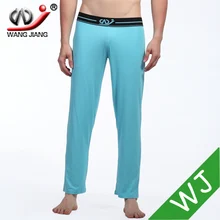 WJ men underwear men pajama pants rayon men long sexy underwear cool pajama jeans winter wear for men 2016-SKU
