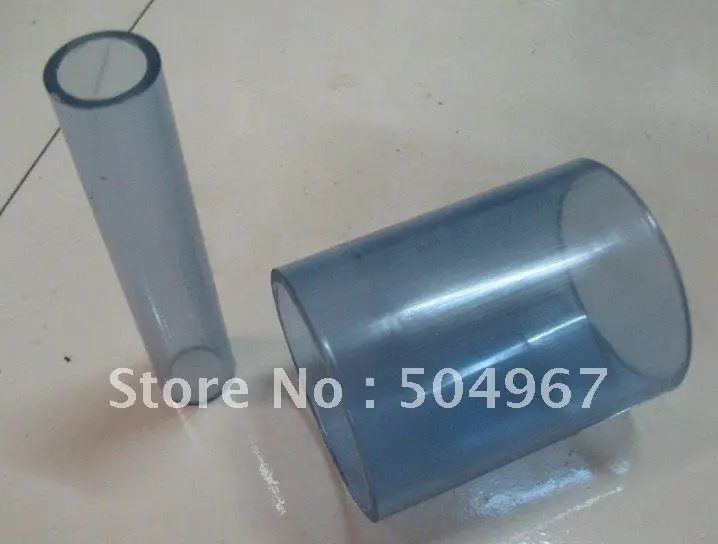 clear pvc pipe/ upvc pipes/ DN25/ 3.2mm thickness/DIN standard, outside