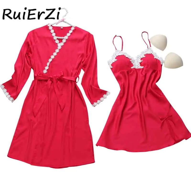 silk patchwork robe